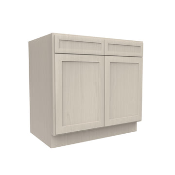 Kitchen Sink Base Cabinet | Elegant Stone| 36W x 34.5H x 24D