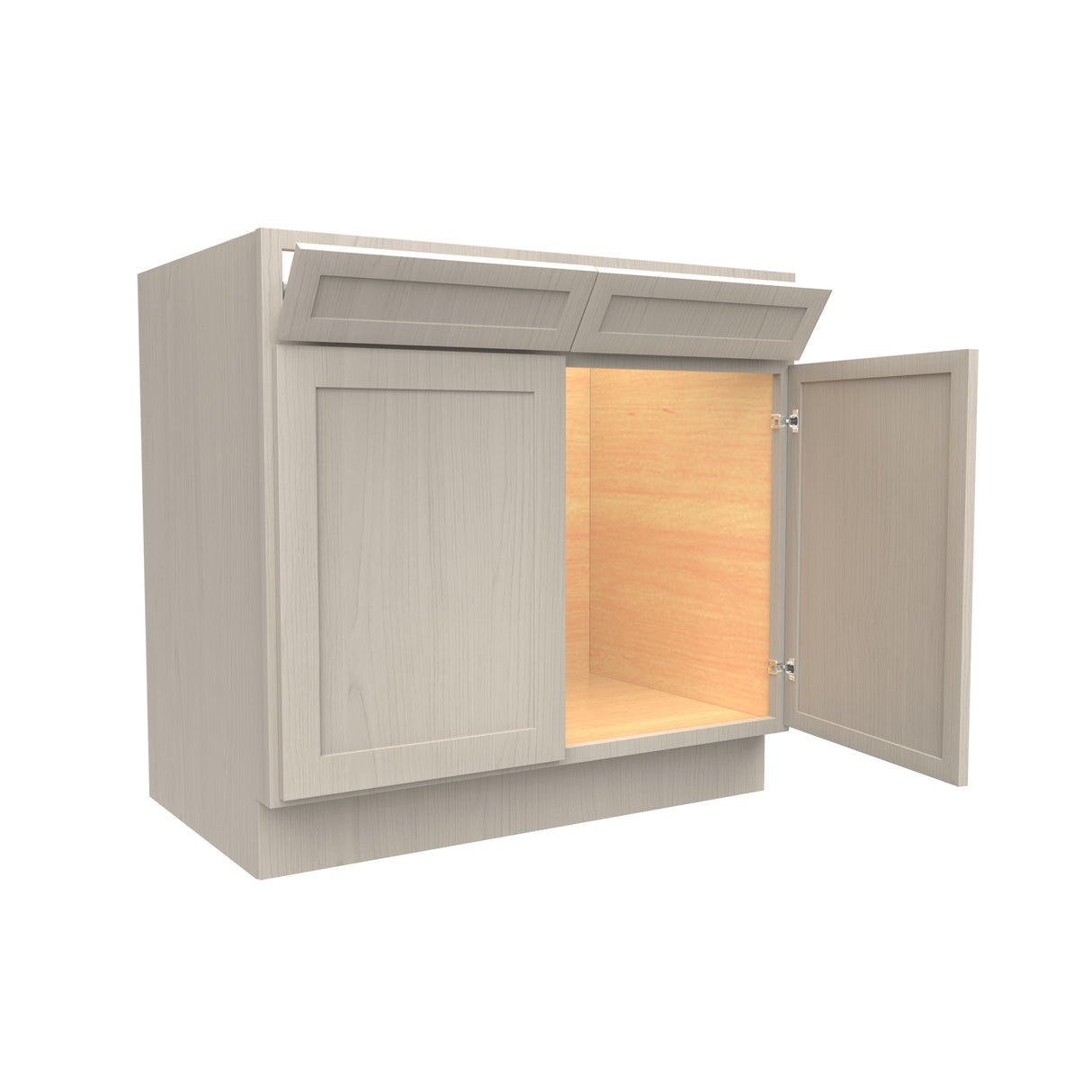 Kitchen Sink Base Cabinet | Elegant Stone| 36W x 34.5H x 24D