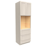 Single Oven Cabinet | Elegant Stone | 30W x 96H x 24D
