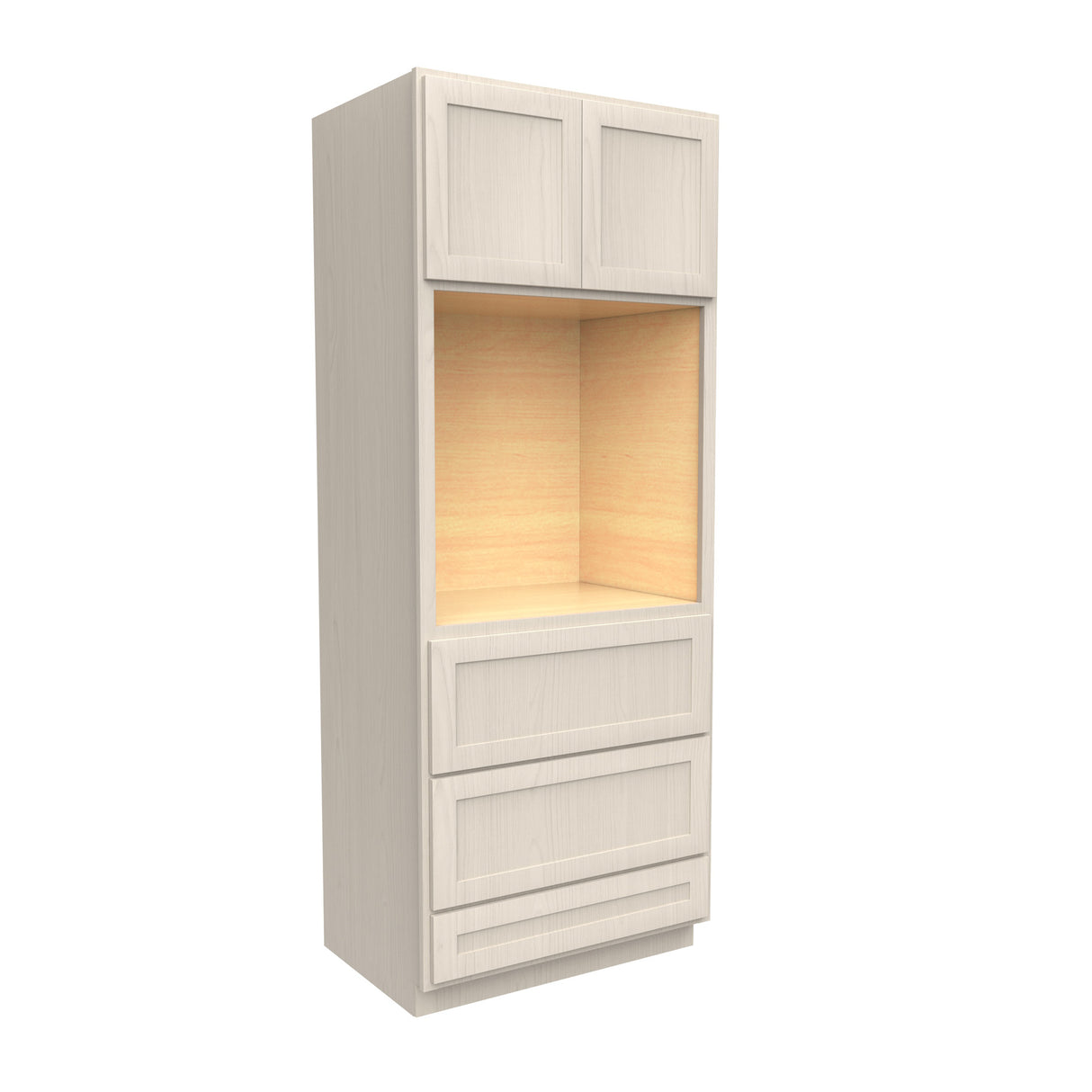 Single Oven Cabinet | Elegant Stone | 33W x 84H x 24D