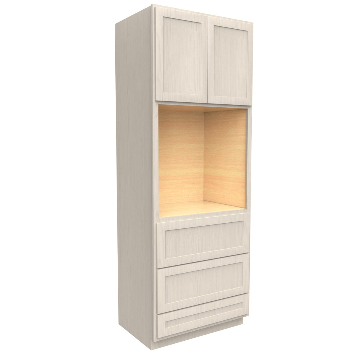 RTA - Elegant Stone - Single Oven Cabinet | 33"W x 90"H x 24"D