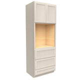 RTA - Elegant Stone - Single Oven Cabinet | 33"W x 90"H x 24"D