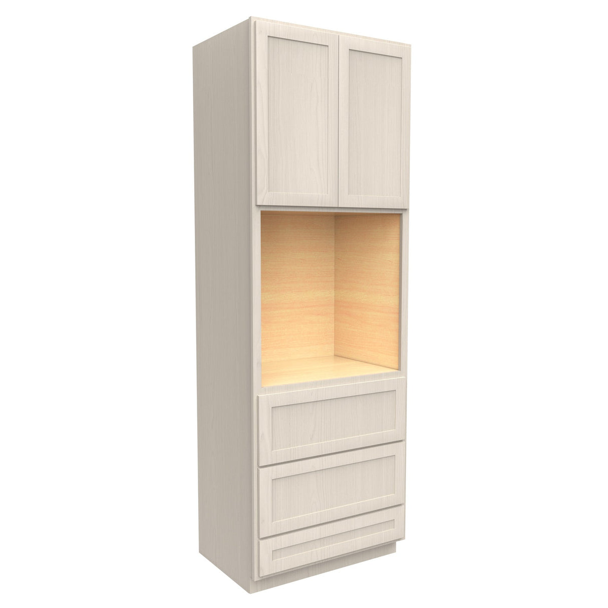 RTA - Elegant Stone - Single Oven Cabinet | 33"W x 96"H x 24"D