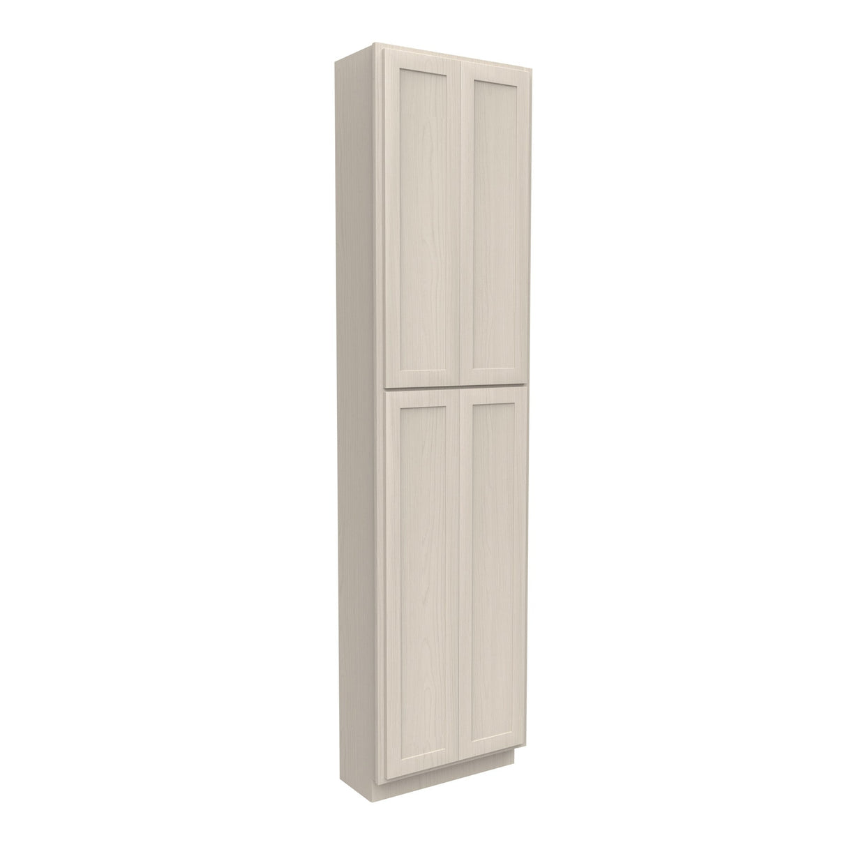 RTA - Elegant Stone - Double Door Utility Cabinet | 24"W x 96"H x 12"D