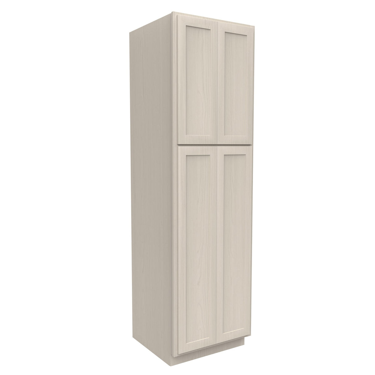 RTA - Elegant Stone - Double Door Utility Cabinet | 24"W x 84"H x 24"D