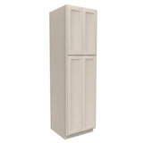 RTA - Elegant Stone - Double Door Utility Cabinet | 24"W x 84"H x 24"D