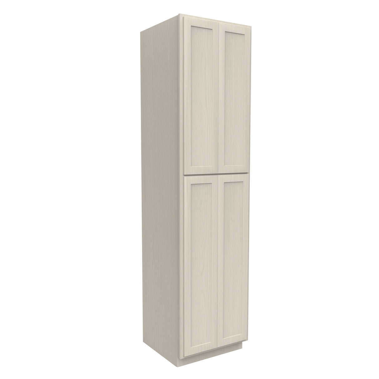 RTA - Elegant Stone - Double Door Utility Cabinet | 24"W x 96"H x 24"D