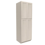 RTA - Elegant Stone - Double Door Utility Cabinet | 30"W x 90"H x 24"D