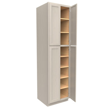 RTA - Elegant Stone - Double Door Utility Cabinet | 24