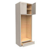 RTA - Elegant Stone - Double Oven Cabinet | 30"W x 90"H x 24"D
