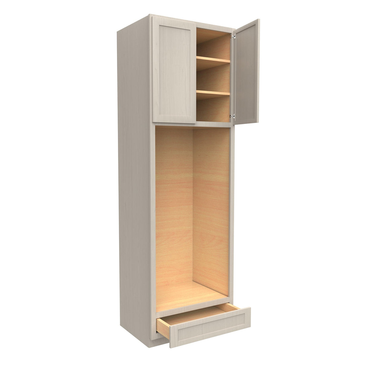 RTA - Elegant Stone - Double Oven Cabinet | 30"W x 96"H x 24"D