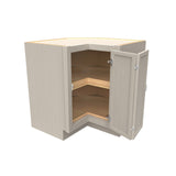 RTA - Elegant Stone - Lazy Susan Corner Base Cabinet | 33"W x 34.5"H x 24"D
