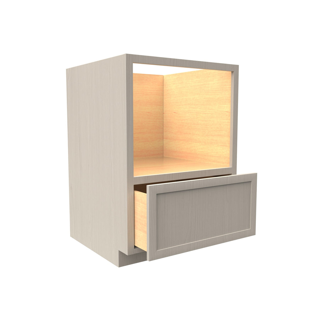 RTA - Elegant Stone - Microwave Base Cabinet | 24"W x 34.5"H x 24"D