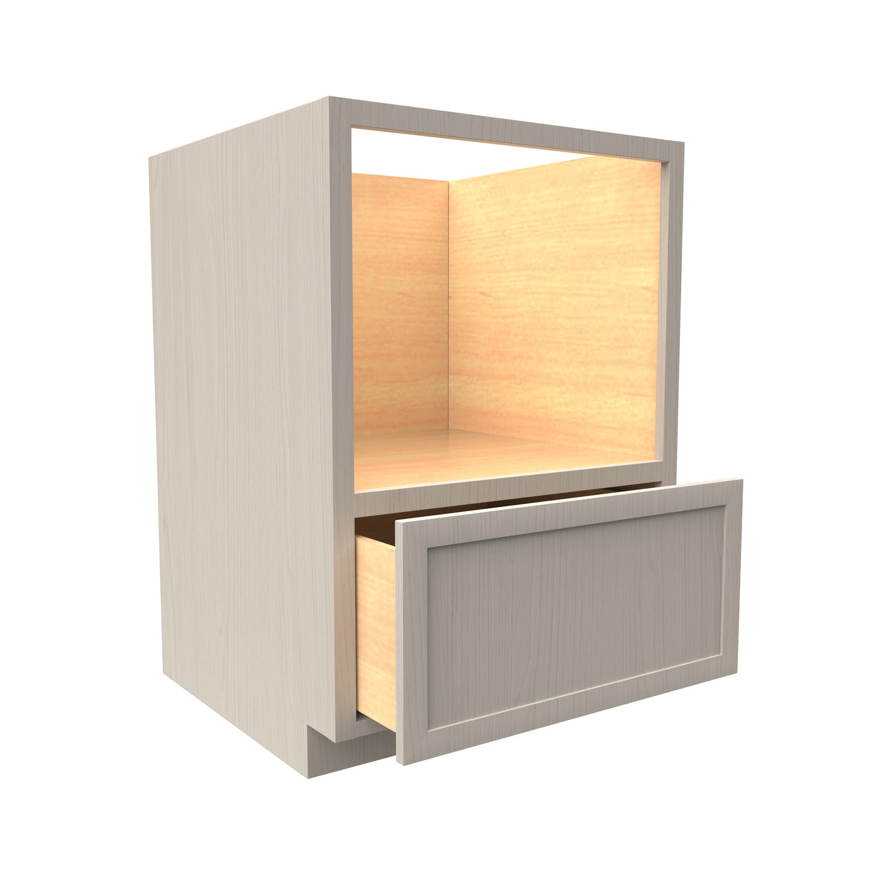 Microwave Base Cabinet | Elegant Stone|30W x 34.5H x 24D