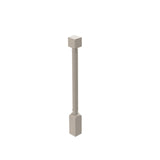 RTA - Elegant Stone - Post - Fluted | 3"W x 34.5"H x 3"D
