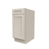 RTA - Elegant Stone - Single Door & Drawer Base Cabinet | 15"W x 34.5"H x 24"D