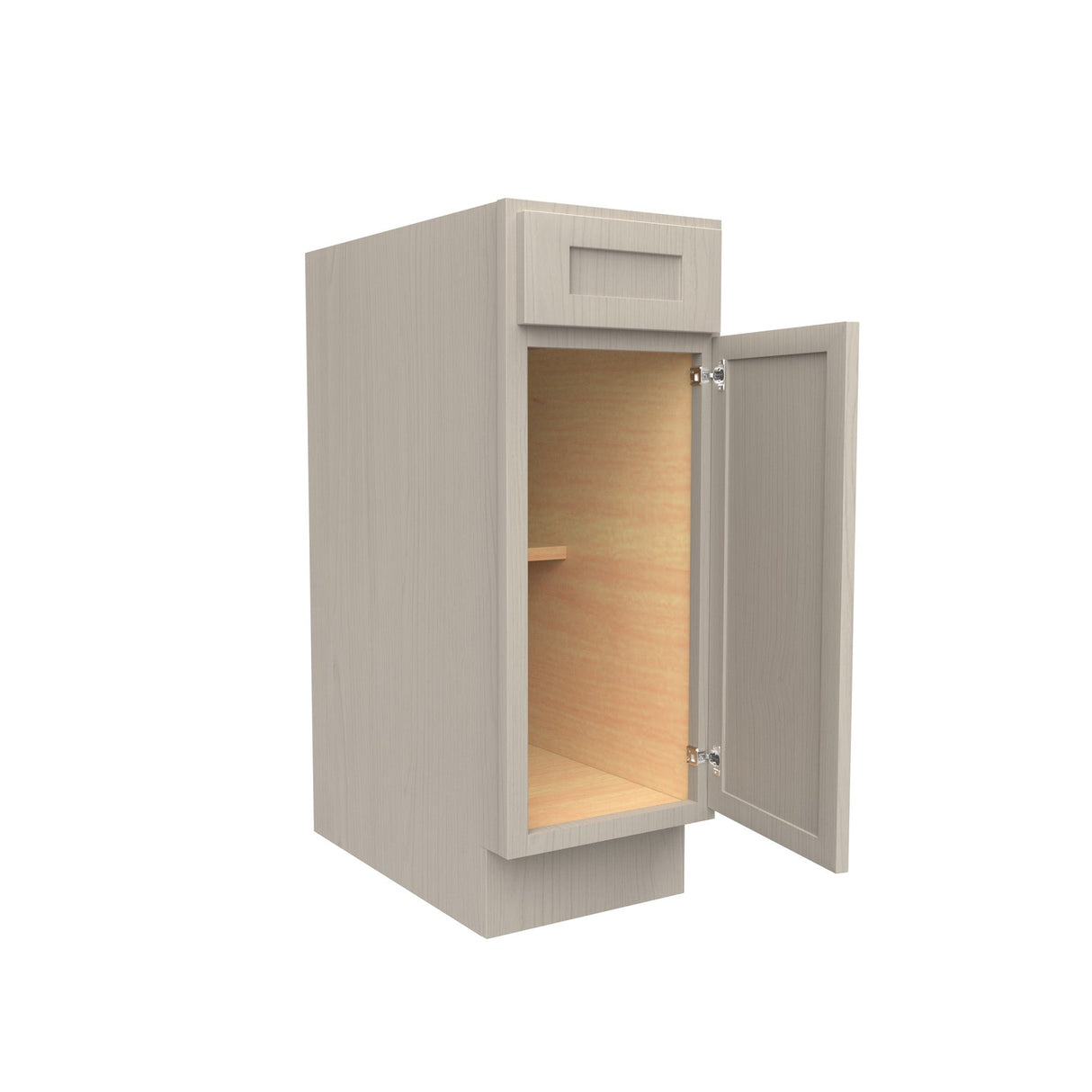 RTA - Elegant Stone - Single Door & Drawer Base Cabinet | 12"W x 34.5"H x 24"D