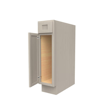RTA - Elegant Stone - Single Door & Drawer Base Cabinet | 9"W x 34.5"H x 24"D