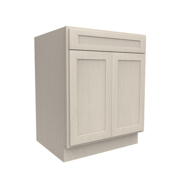 Double Door Base Cabinet | Elegant Stone| 27W x 34.5H x 24D