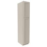 RTA - Elegant Stone - Single Door Utility Cabinet | 15"W x 84"H x 24"D