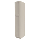 RTA - Elegant Stone - Single Door Utility Cabinet | 15"W x 84"H x 24"D