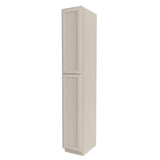 RTA - Elegant Stone - Single Door Utility Cabinet | 15"W x 96"H x 24"D