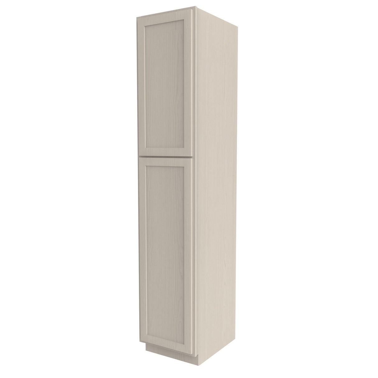 RTA - Elegant Stone - Single Door Utility Cabinet | 18"W x 90"H x 24"D