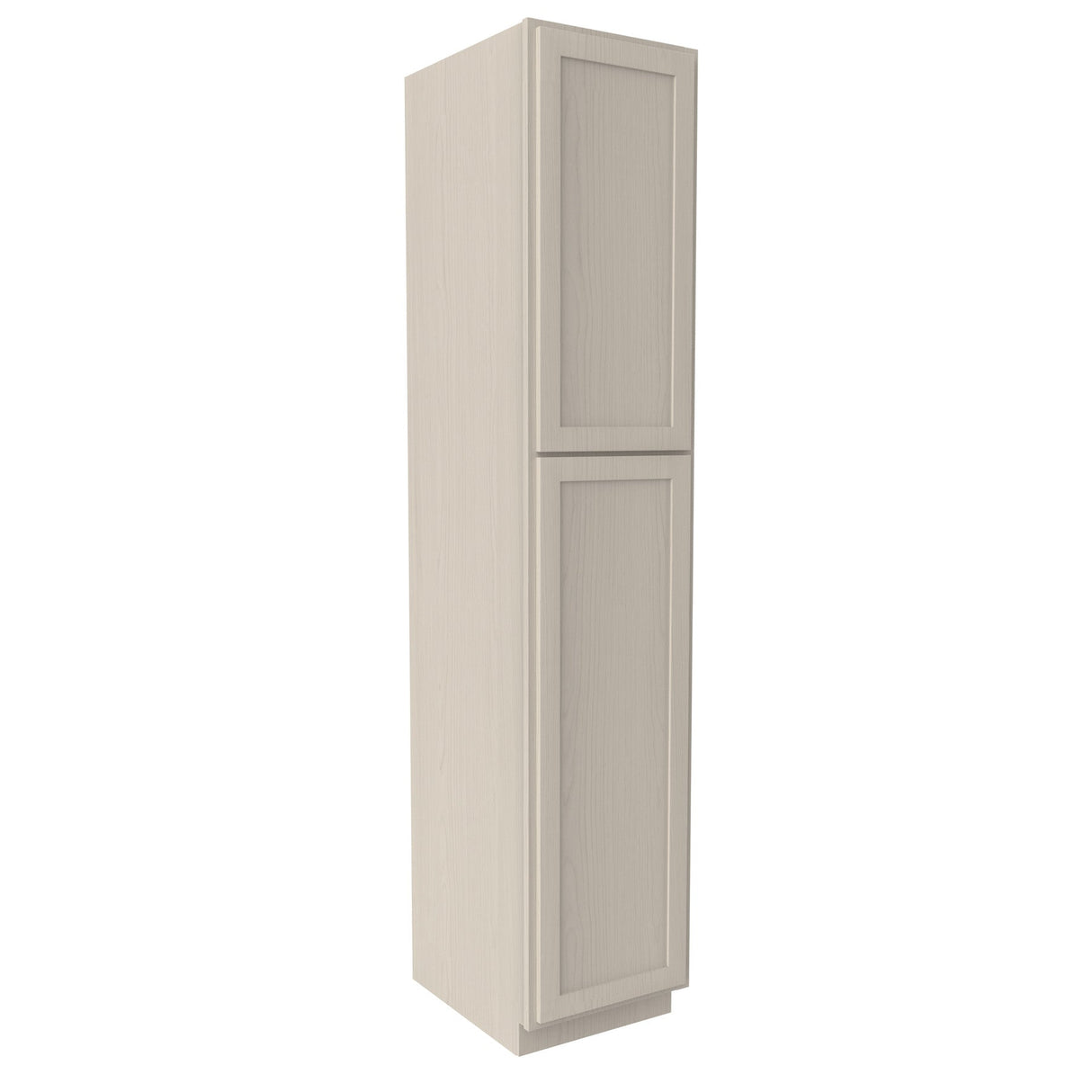 RTA - Elegant Stone - Single Door Utility Cabinet | 18"W x 90"H x 24"D