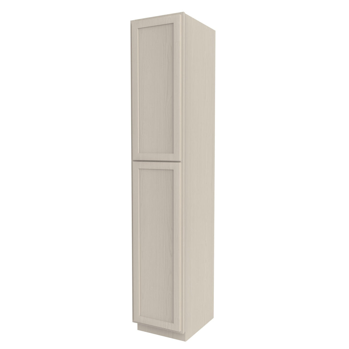 RTA - Elegant Stone - Single Door Utility Cabinet | 18"W x 96"H x 24"D