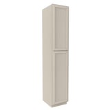 RTA - Elegant Stone - Single Door Utility Cabinet | 18"W x 96"H x 24"D