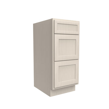 Vanity Drawer Base Cabinet |Elegant Stone|15W x 34.5H x 21D