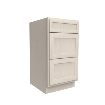 Vanity Drawer Base Cabinet |Elegant Stone|18W x 34.5H x 21D