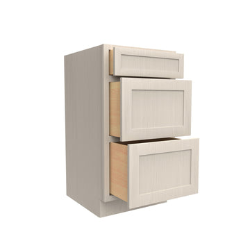 RTA - Elegant Stone - Vanity Drawer Base Cabinet | 18"W x 34.5"H x 21"D