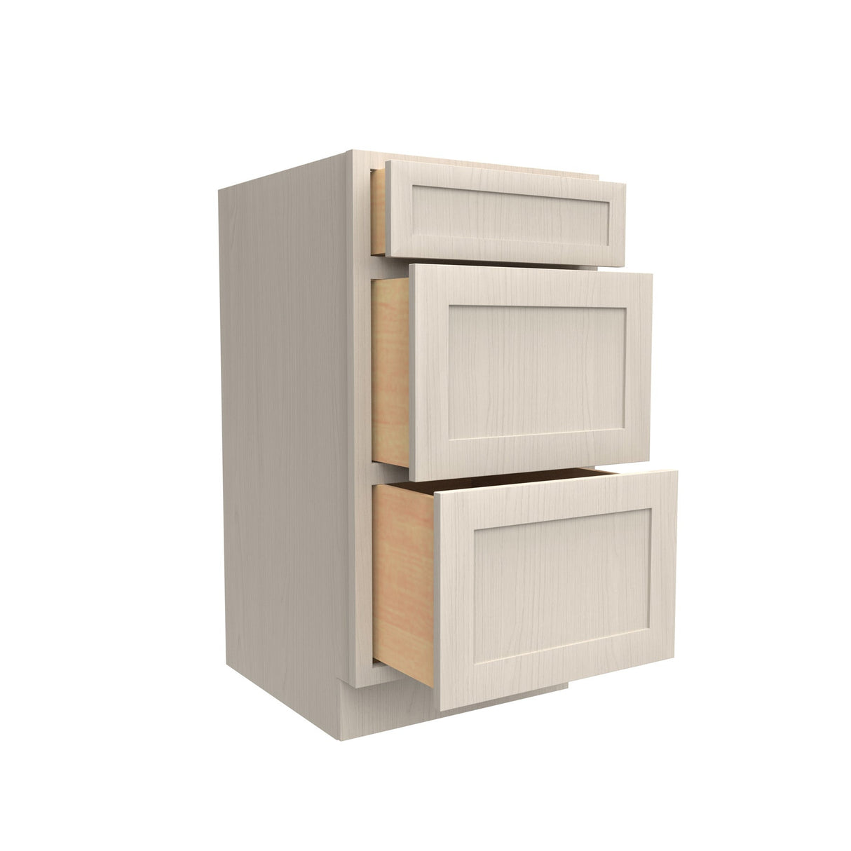 RTA - Elegant Stone - Vanity Drawer Base Cabinet | 18"W x 34.5"H x 21"D