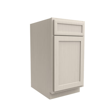 Waste Basket Cabinet |Elegant Stone|18W x 34.5H x 24D