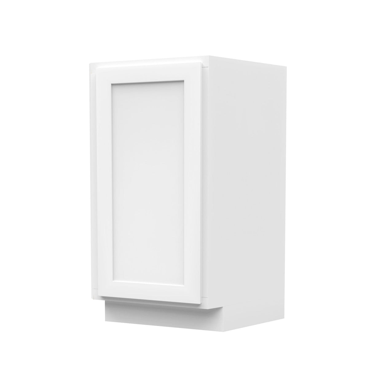 RTA - Elegant White - Angle Base End Cabinet | 12"W x 34.5"H x 24"D