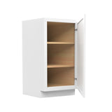 RTA - Elegant White - Angle Base End Cabinet | 12"W x 34.5"H x 24"D