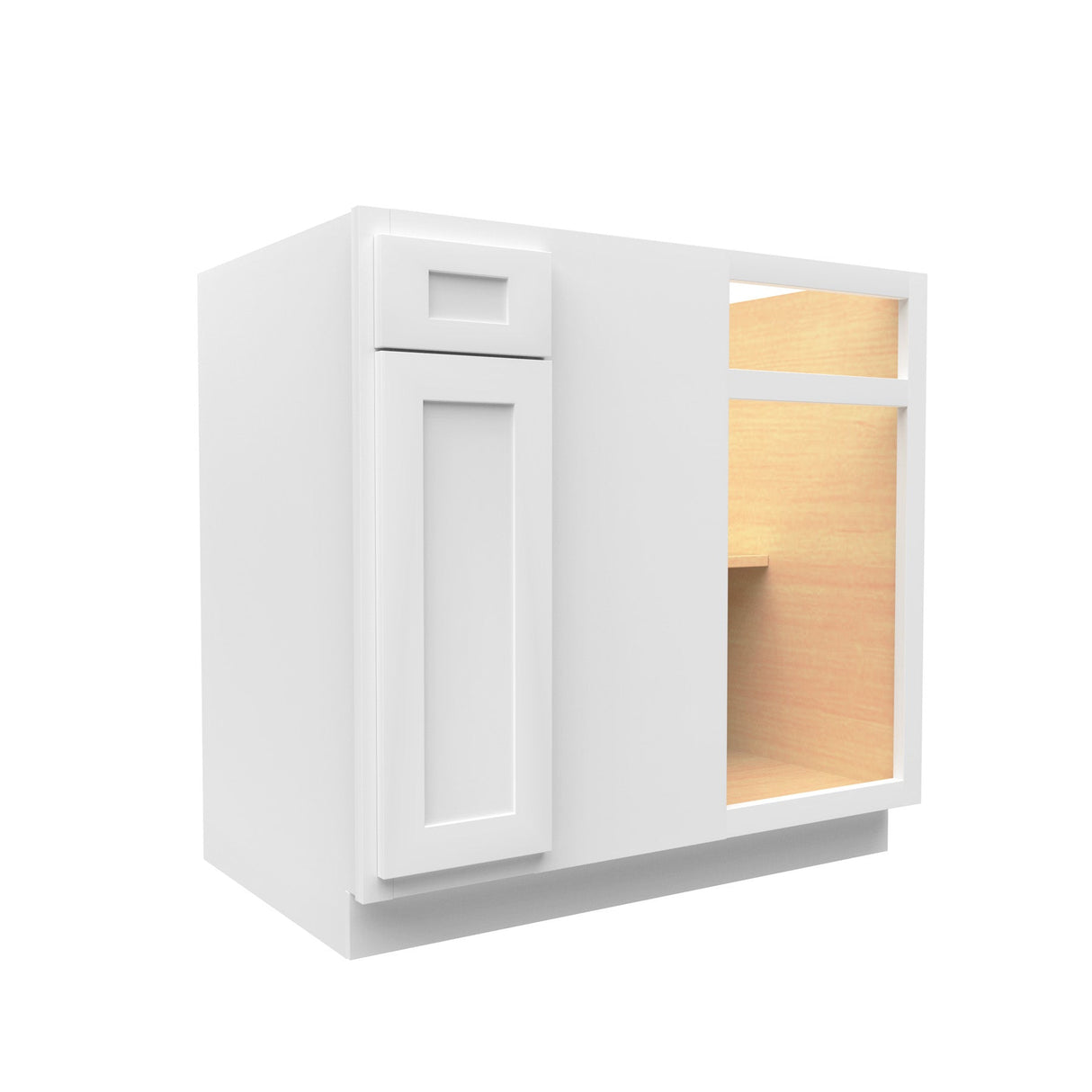 RTA - Elegant White - Blind Base Cabinet | 27"W x 34.5"H x 24"D