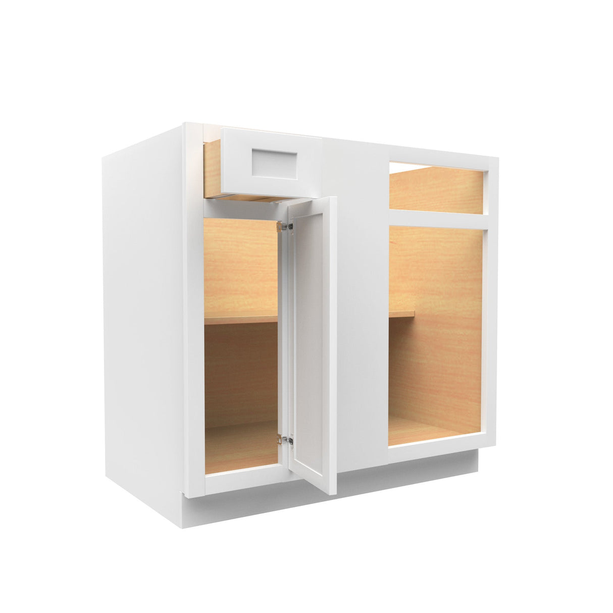 RTA - Elegant White - Blind Base Cabinet | 27"W x 34.5"H x 24"D