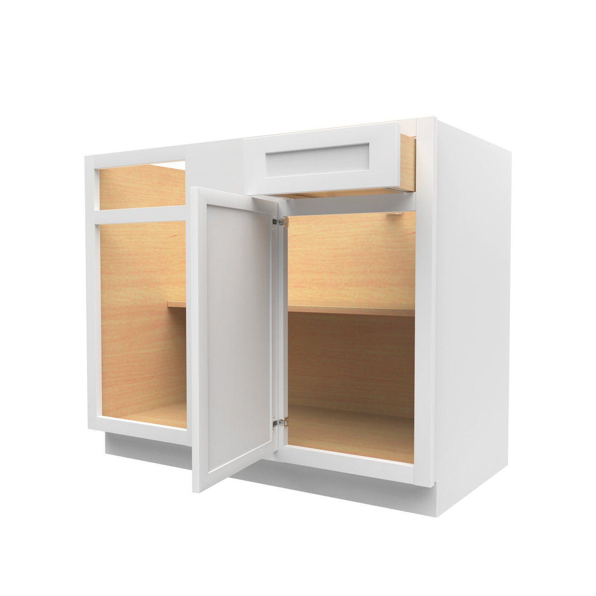 RTA - Elegant White - Blind Base Cabinet | 39"W x 34.5"H x 24"D