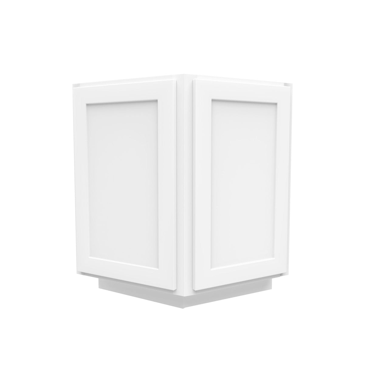 RTA - Elegant White - Base End Cabinet | 24"W x 34.5"H x 24"D