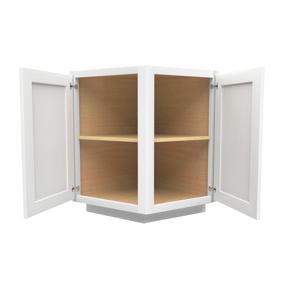 RTA - Elegant White - Base End Cabinet | 24"W x 34.5"H x 24"D