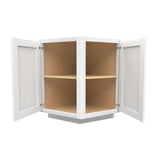 RTA - Elegant White - Base End Cabinet | 24"W x 34.5"H x 24"D