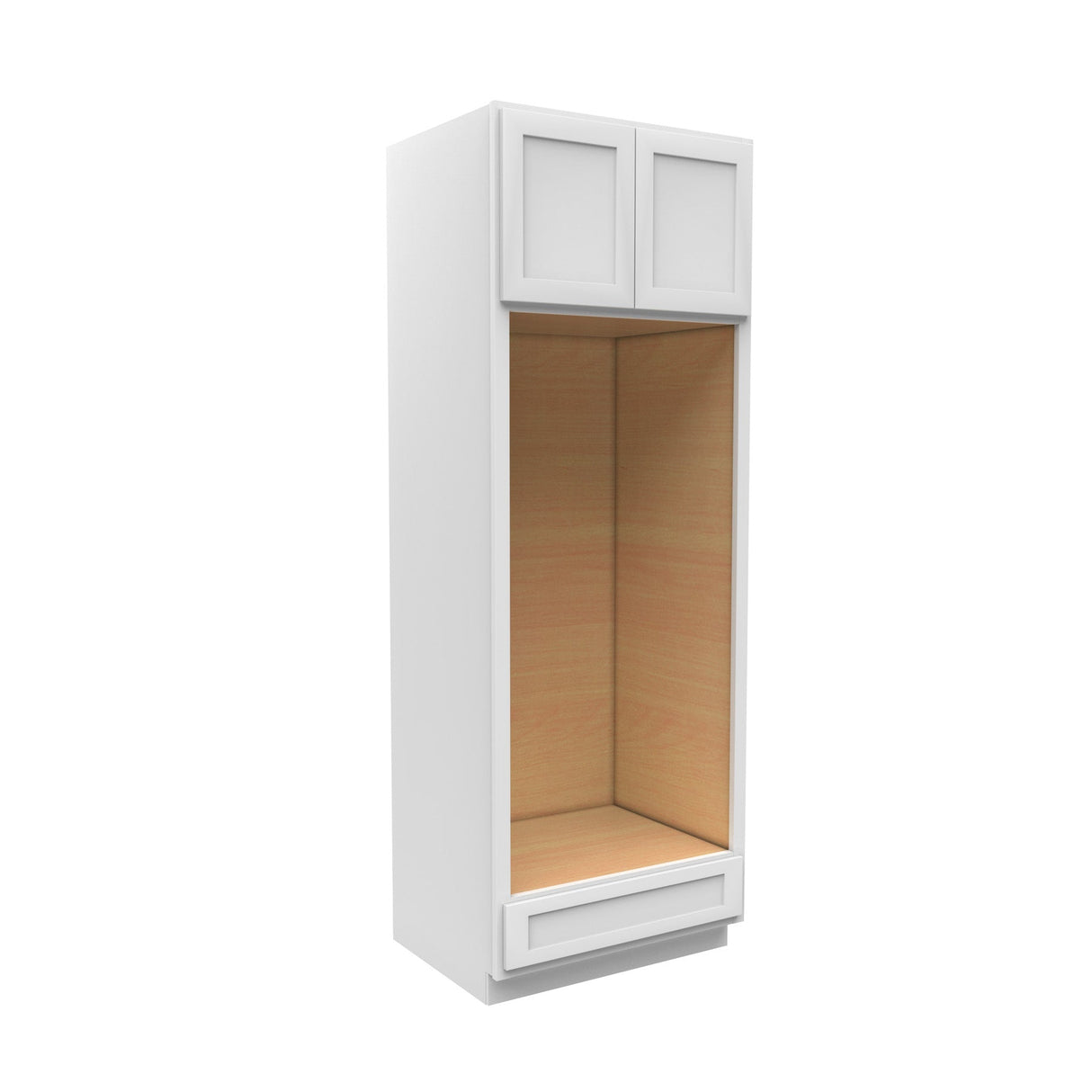 RTA - Elegant White - Double Oven Cabinet | 33"W x 84"H x 24"D