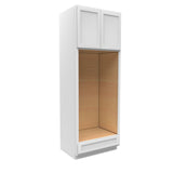 RTA - Elegant White - Double Oven Cabinet | 33"W x 90"H x 24"D