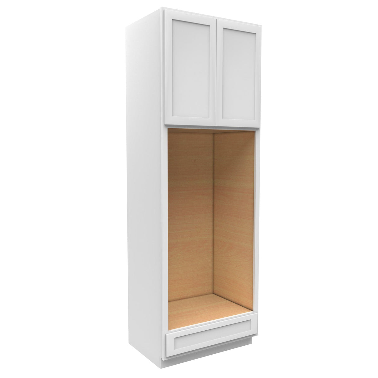 RTA - Elegant White - Double Oven Cabinet | 33"W x 96"H x 24"D