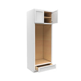 RTA - Elegant White - Double Oven Cabinet | 33"W x 84"H x 24"D