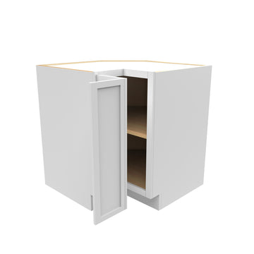 Elegant White - Square Corner Base Cabinet | 33"W x 34.5"H x 24"D