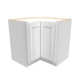 RTA - Elegant White - Lazy Susan Corner Base Cabinet | 36"W x 34.5"H x 24"D