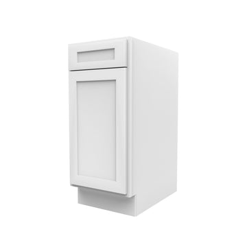 RTA - Elegant White - Single Door Base Cabinet | 15